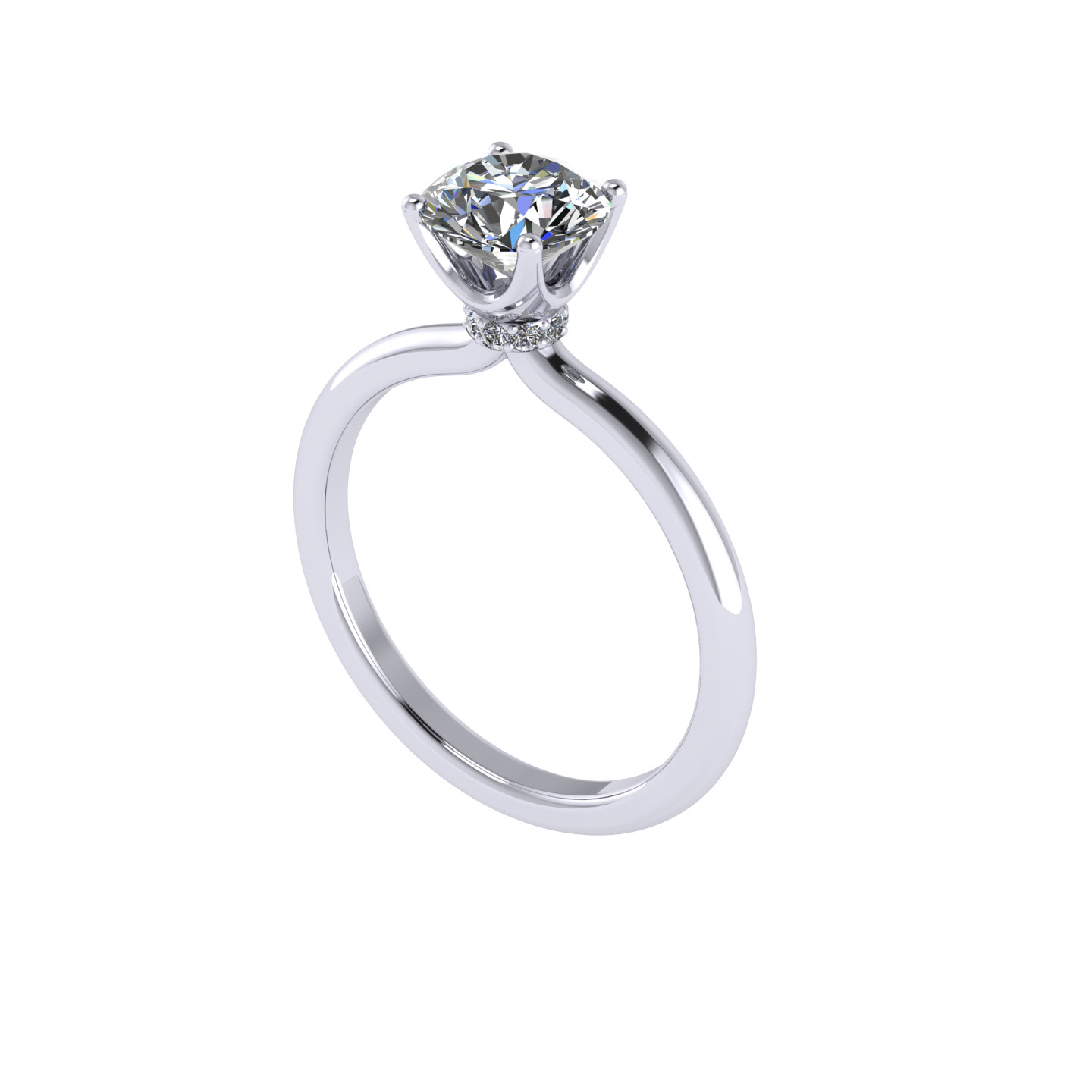 Lia 4 Prongs Engagement Ring